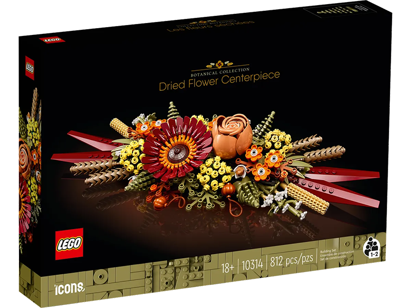 LEGO® Icons Dried Flower Centerpiece 10314