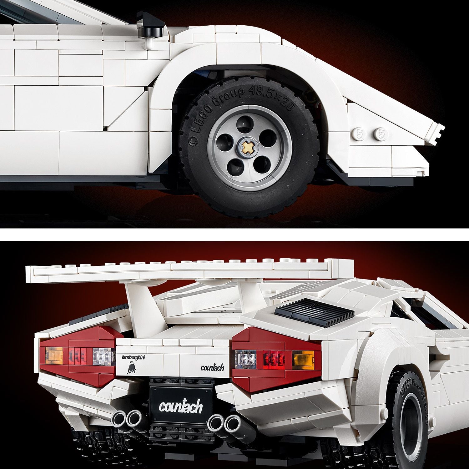 LEGO® Icons Lamborghini Countach 5000 Quattrovalvole