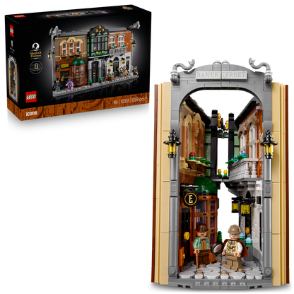 LEGO® ICONS Sherlock Holmes: Book Nook