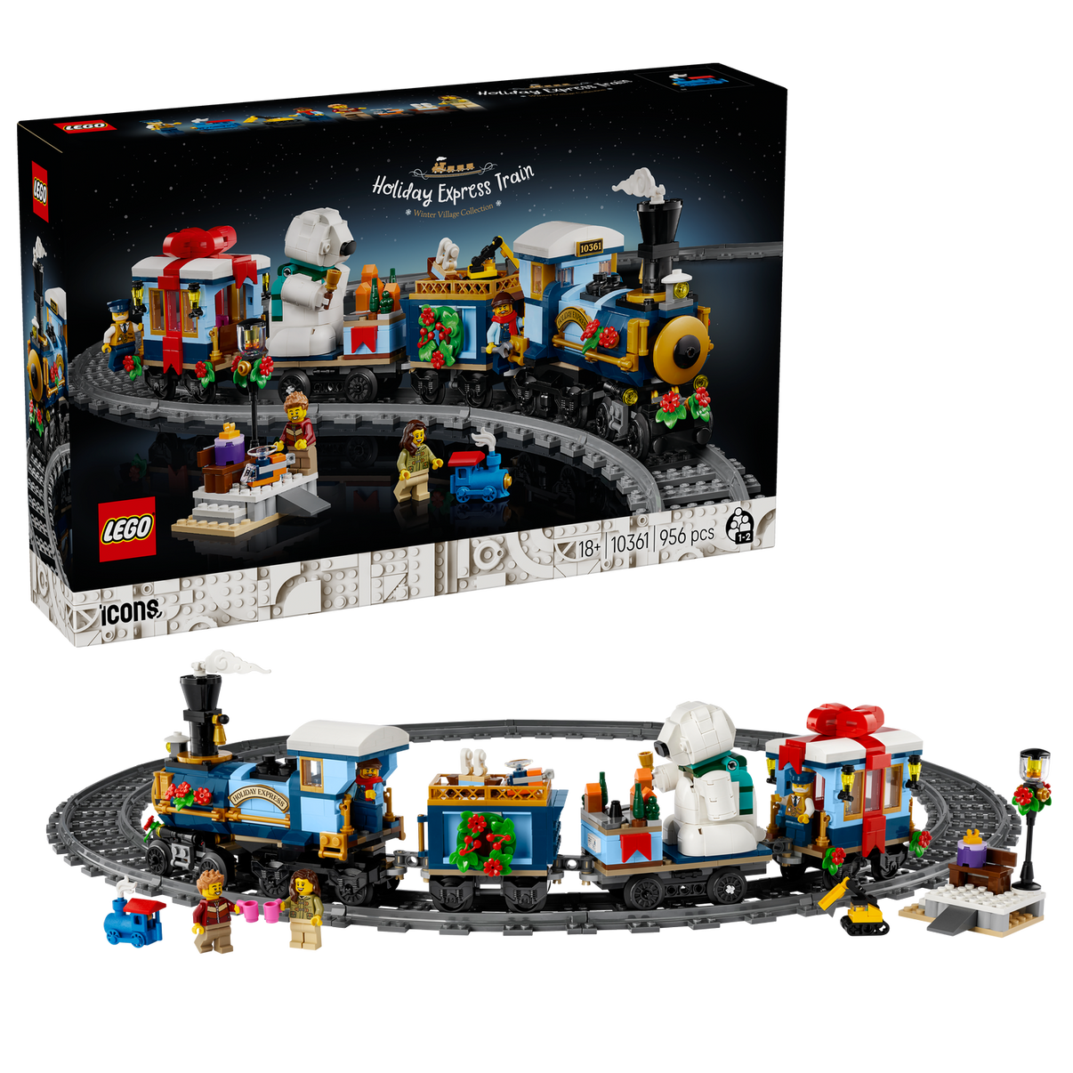 LEGO® Icons Holiday Express Train