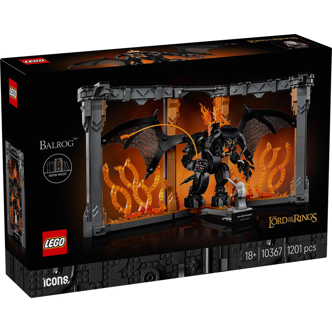 LEGO® ICONS™The Lord of the Rings: Balrog™ Book Nook
