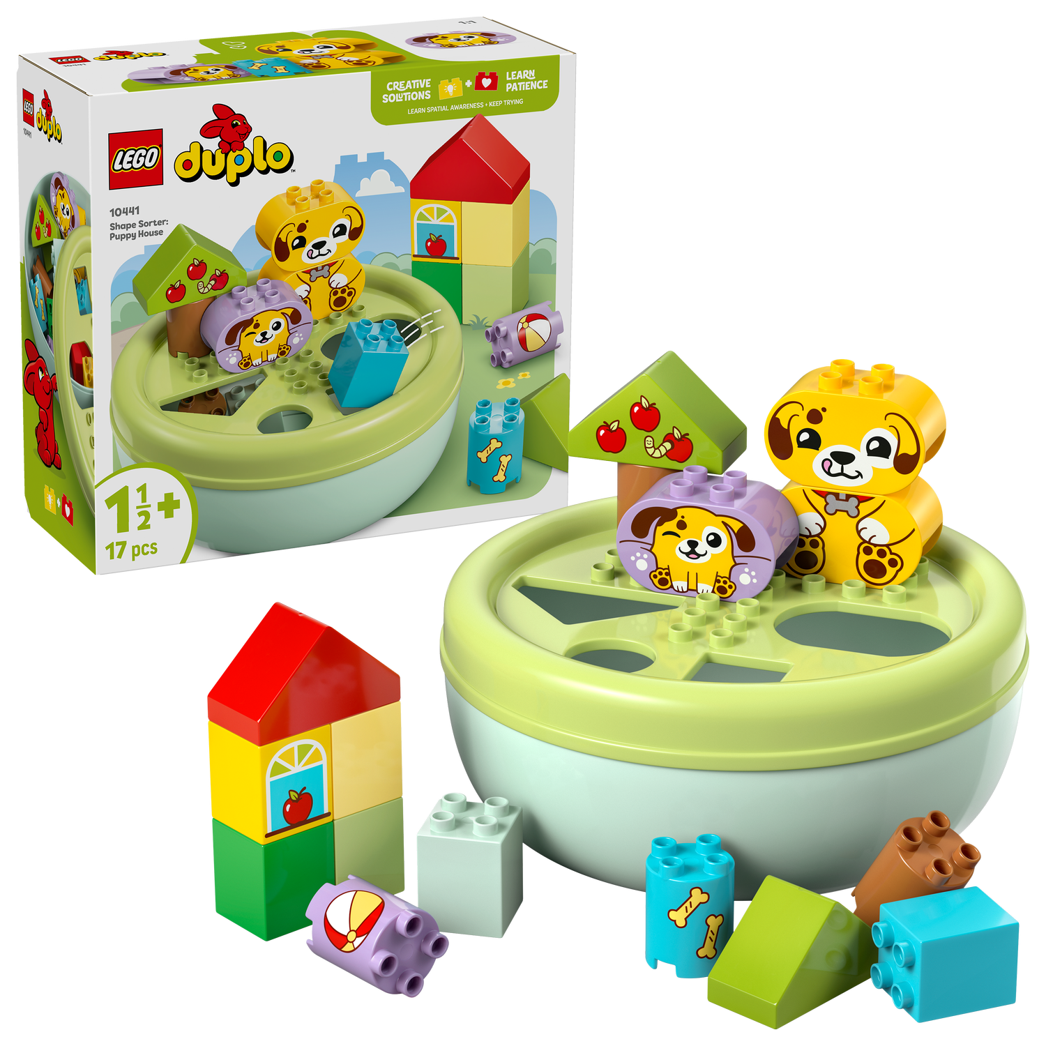 LEGO® DUPLO™ Shape Sorter: Puppy House