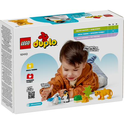 LEGO® 10442 DUPLO™ Wild Animal Families: Penguins & Lions