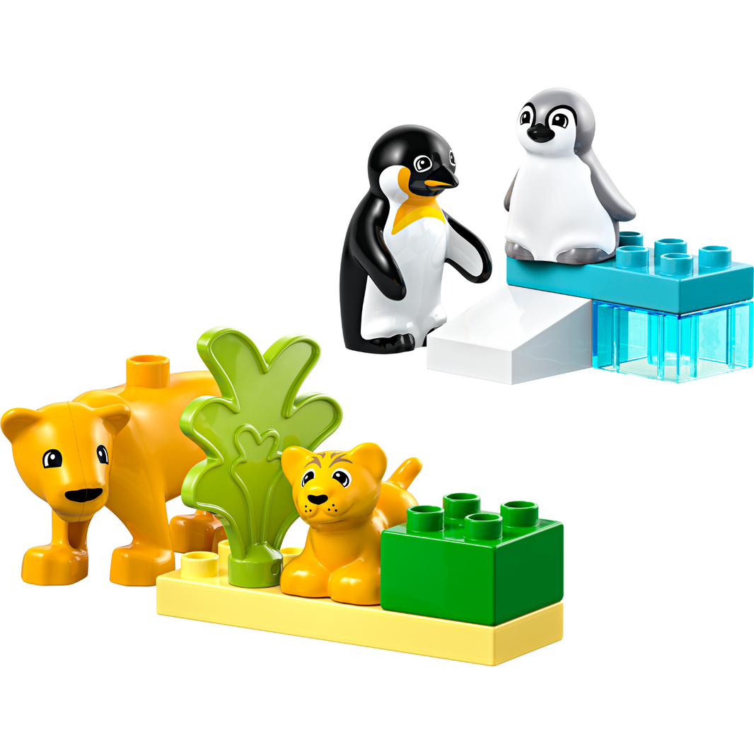 LEGO® 10442 DUPLO™ Wild Animal Families: Penguins & Lions