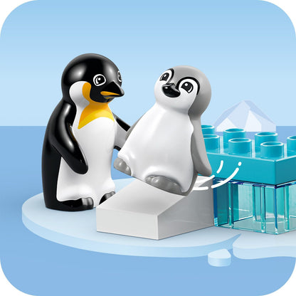 LEGO® 10442 DUPLO™ Wild Animal Families: Penguins & Lions