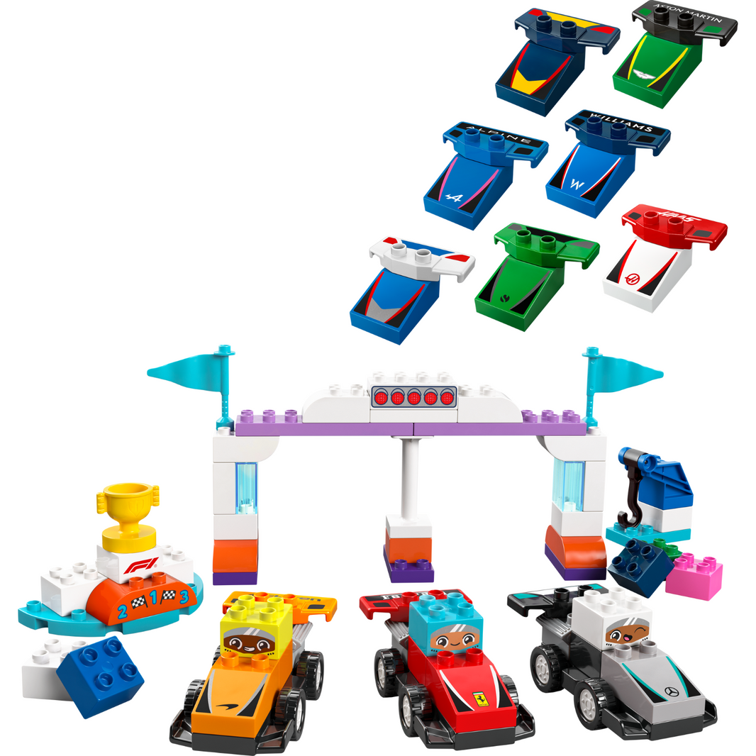 LEGO® 10445 DUPLO™ F1® Team Race Cars & Drivers