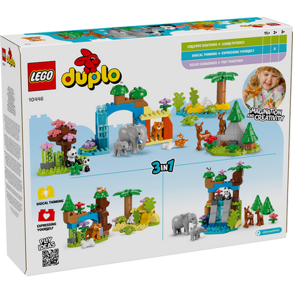 LEGO® 10446 DUPLO™ 3in1 Wild Animal Families