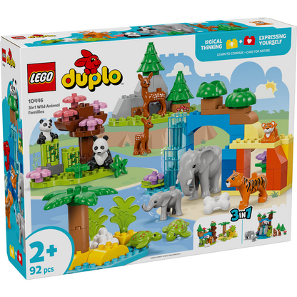 LEGO® 10446 DUPLO™ 3in1 Wild Animal Families