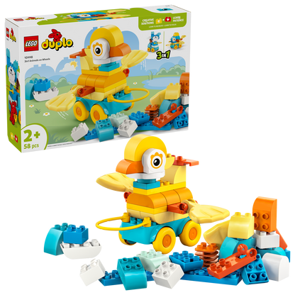LEGO® DUPLO™ 3in1 Animals on Wheels