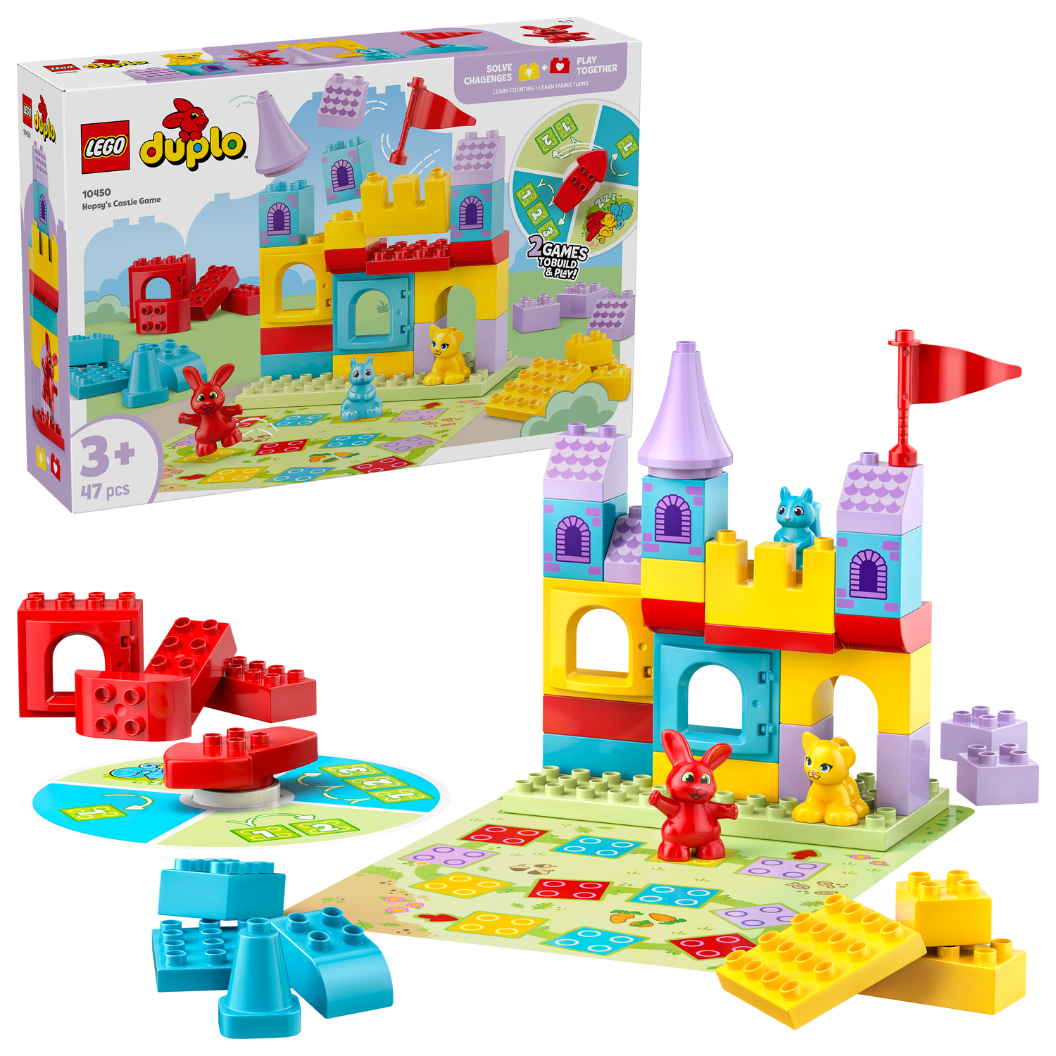 LEGO® DUPLO™  Hopsy's Castle Game