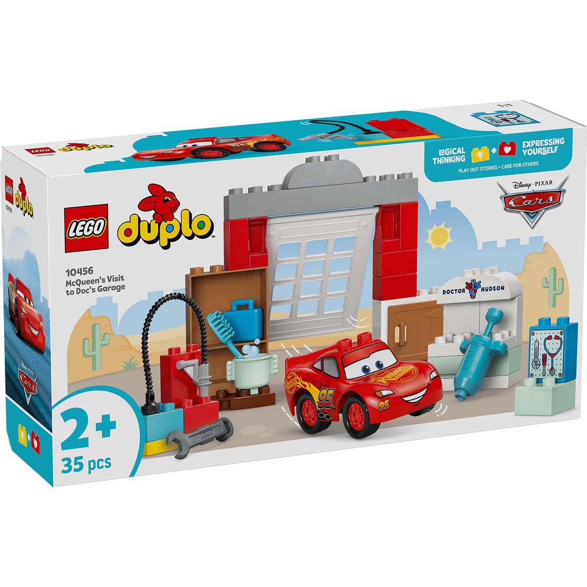 LEGO® DUPLO™ McQueen's Visit to Doc's Garage
