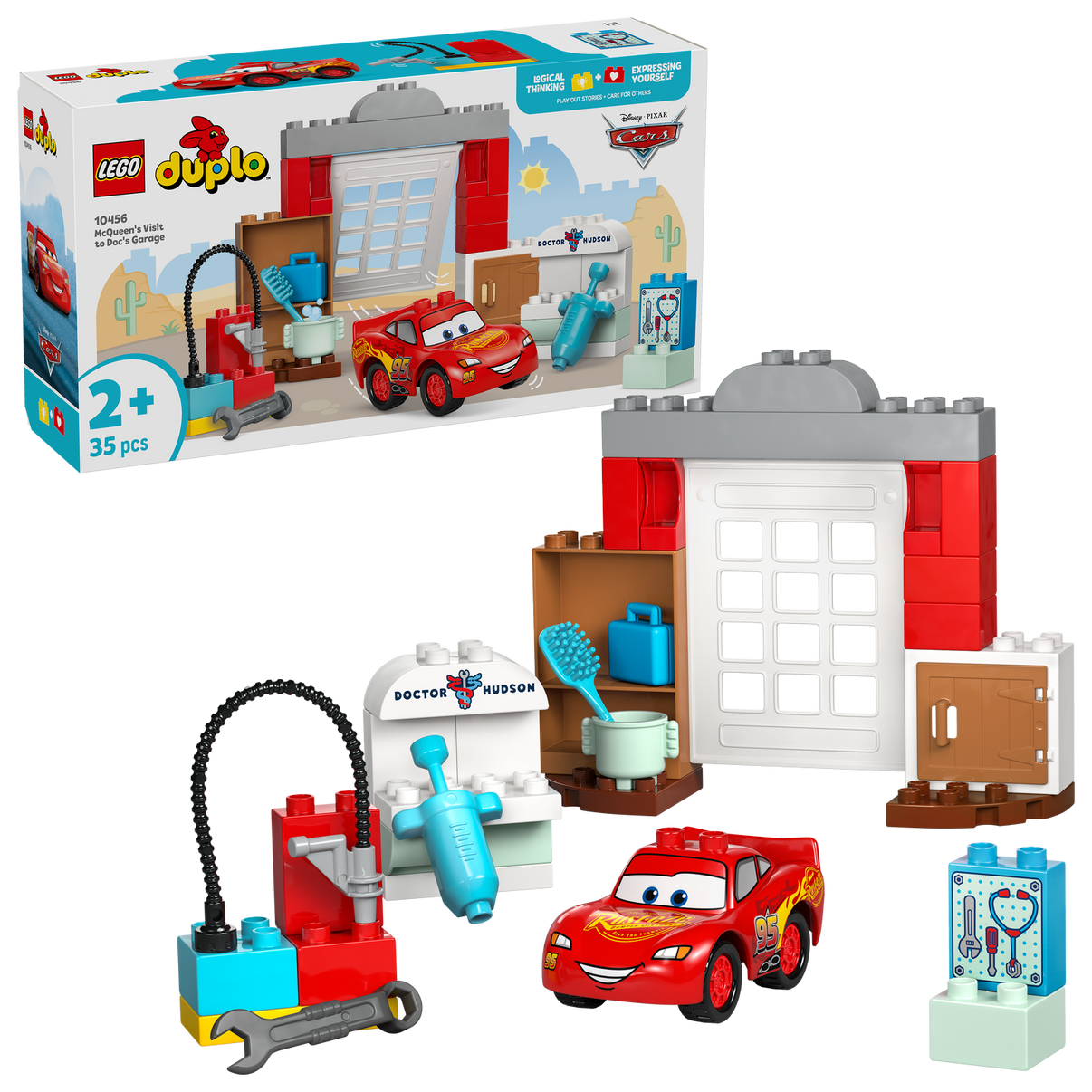 LEGO® DUPLO™ McQueen's Visit to Doc's Garage