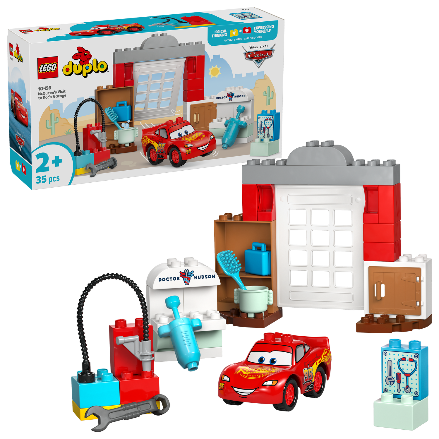 LEGO® DUPLO™ McQueen's Visit to Doc's Garage