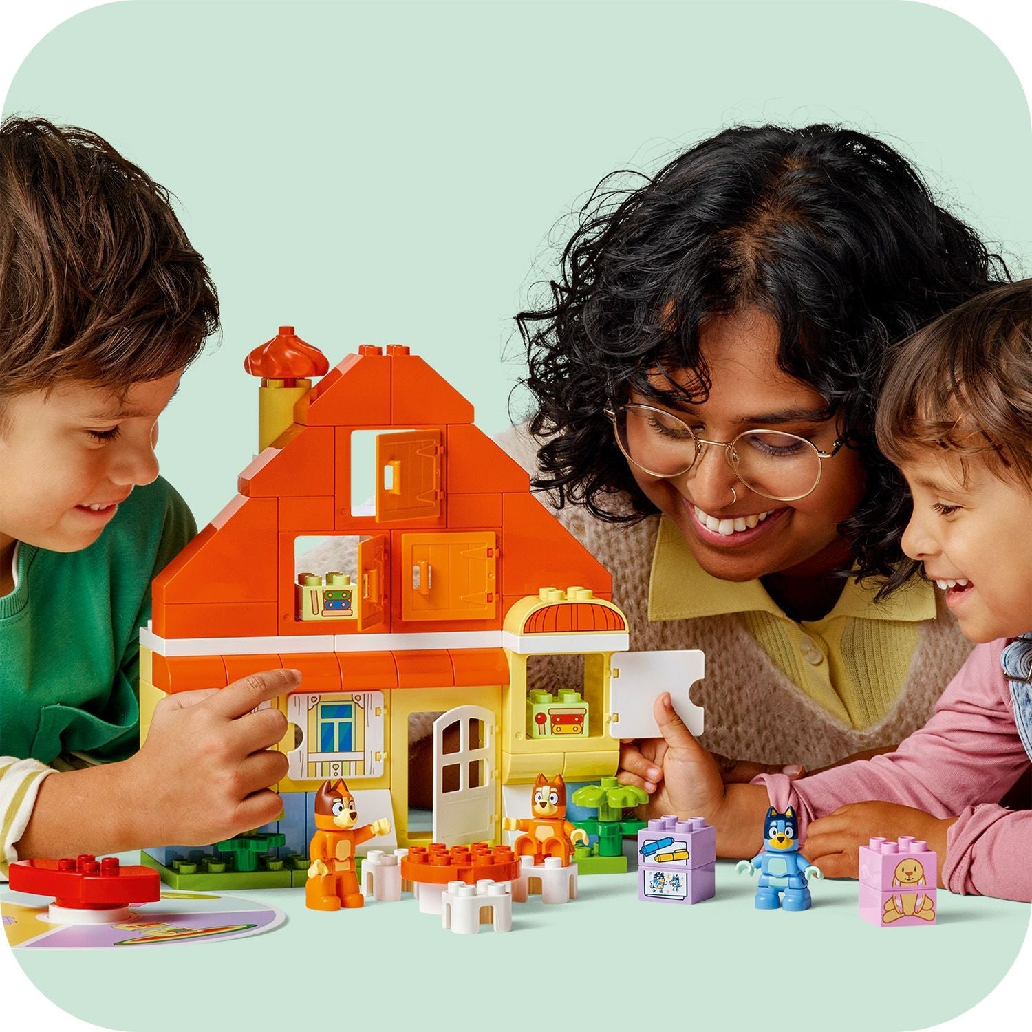 LEGO® DUPLO® Bluey: Blueys Family House with Memory Game