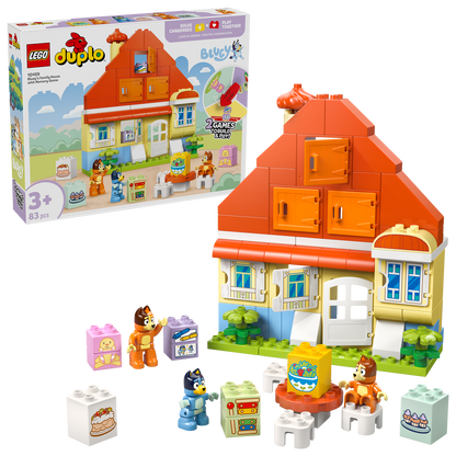LEGO® DUPLO® Bluey: Blueys Family House with Memory Game