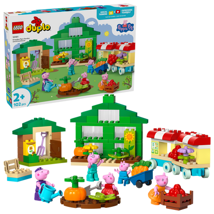 LEGO® DUPLO™ Grandpa Pig's Garden and Greenhouse