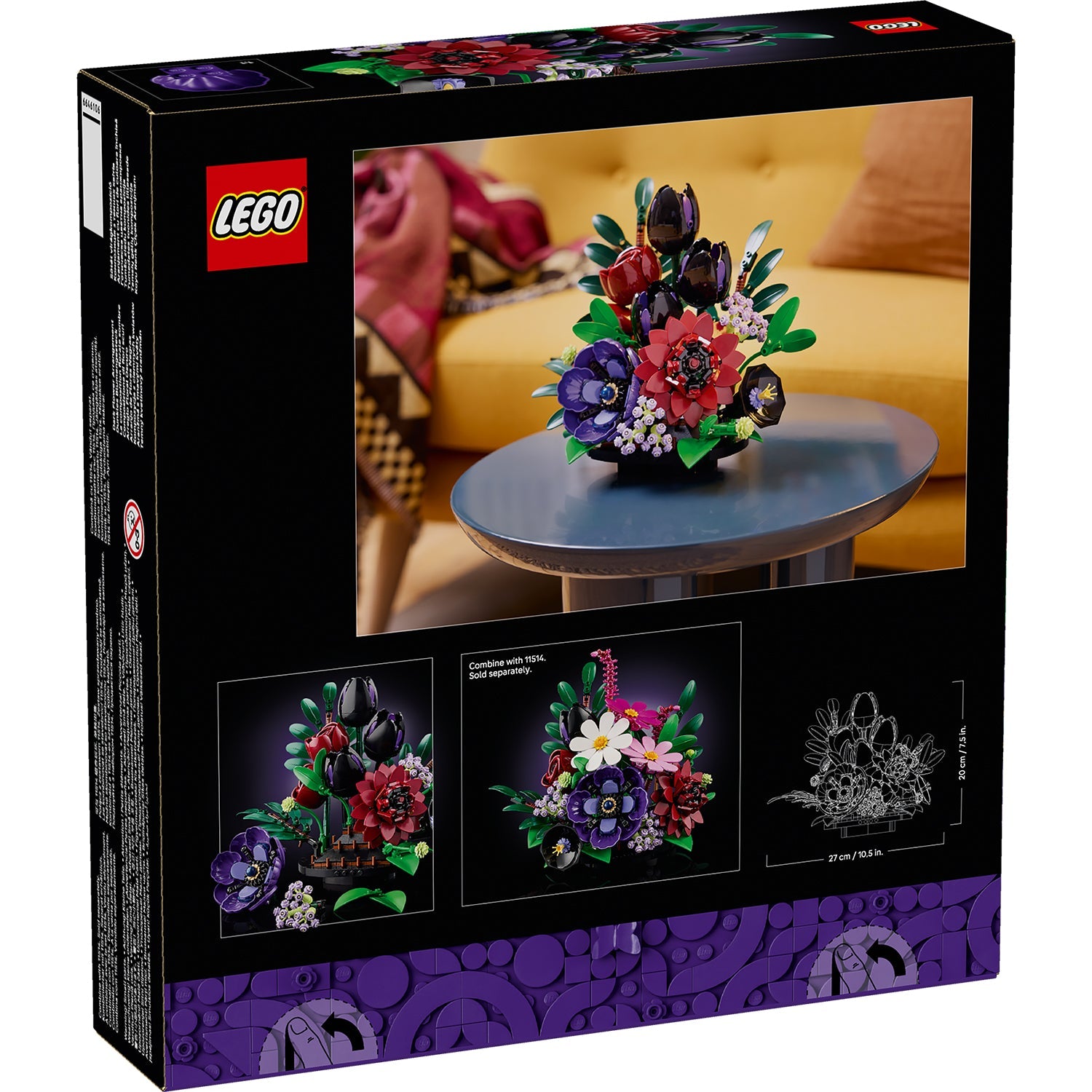 LEGO® Botanicals Dark Flower Arrangement