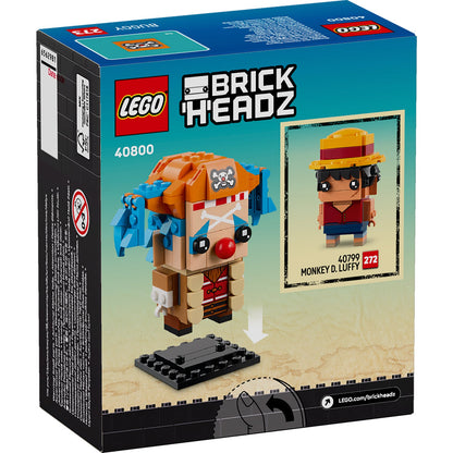 LEGO® BrickHeadz™ Buggy the Clown Figure