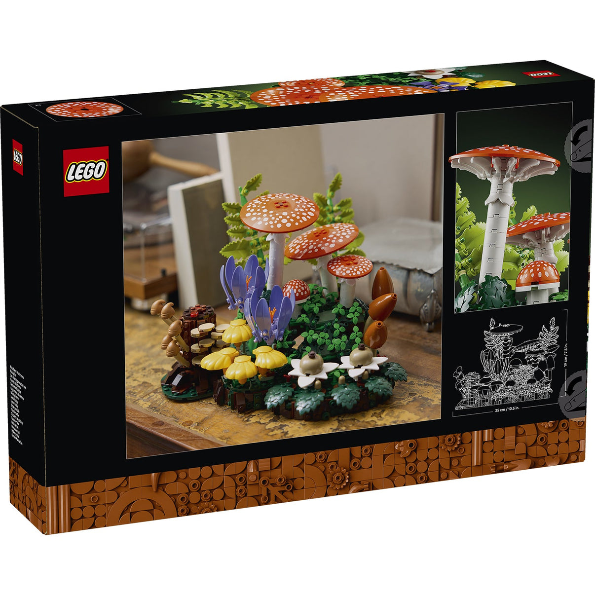 LEGO® Botanicals Woodland Mushrooms