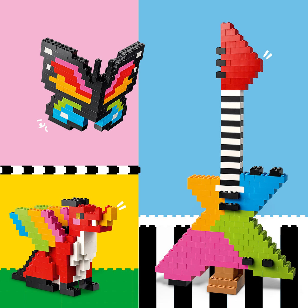 LEGO® Classic Creative Colorful Bricks