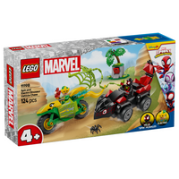 LEGO® 11198 Marvel Spidey And His Amazing Friends Spin and Electro Dinosaur Vehicle Chase