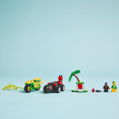 LEGO® 11198 Marvel Spidey And His Amazing Friends Spin and Electro Dinosaur Vehicle Chase
