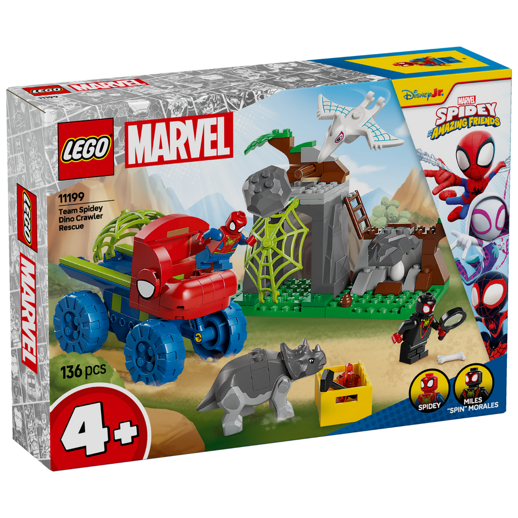 LEGO® 11199 Marvel Spidey And His Amazing Friends Team Spidey Dino Crawler Rescue
