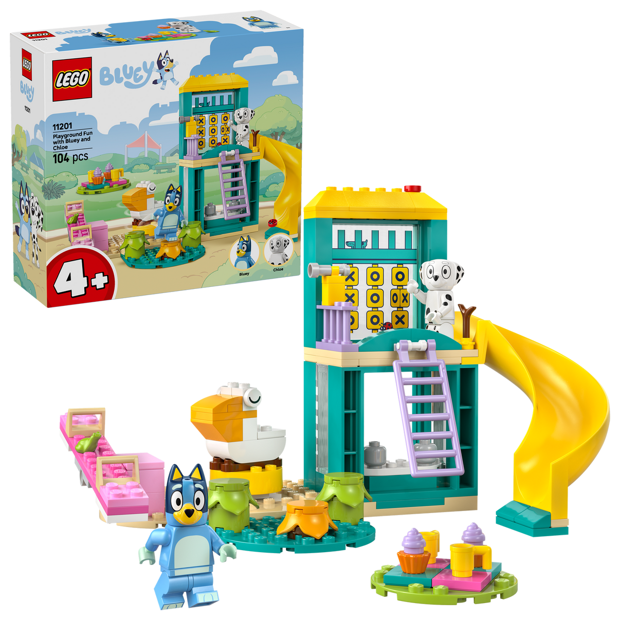 LEGO® Bluey Playground Fun with Bluey & Chloe