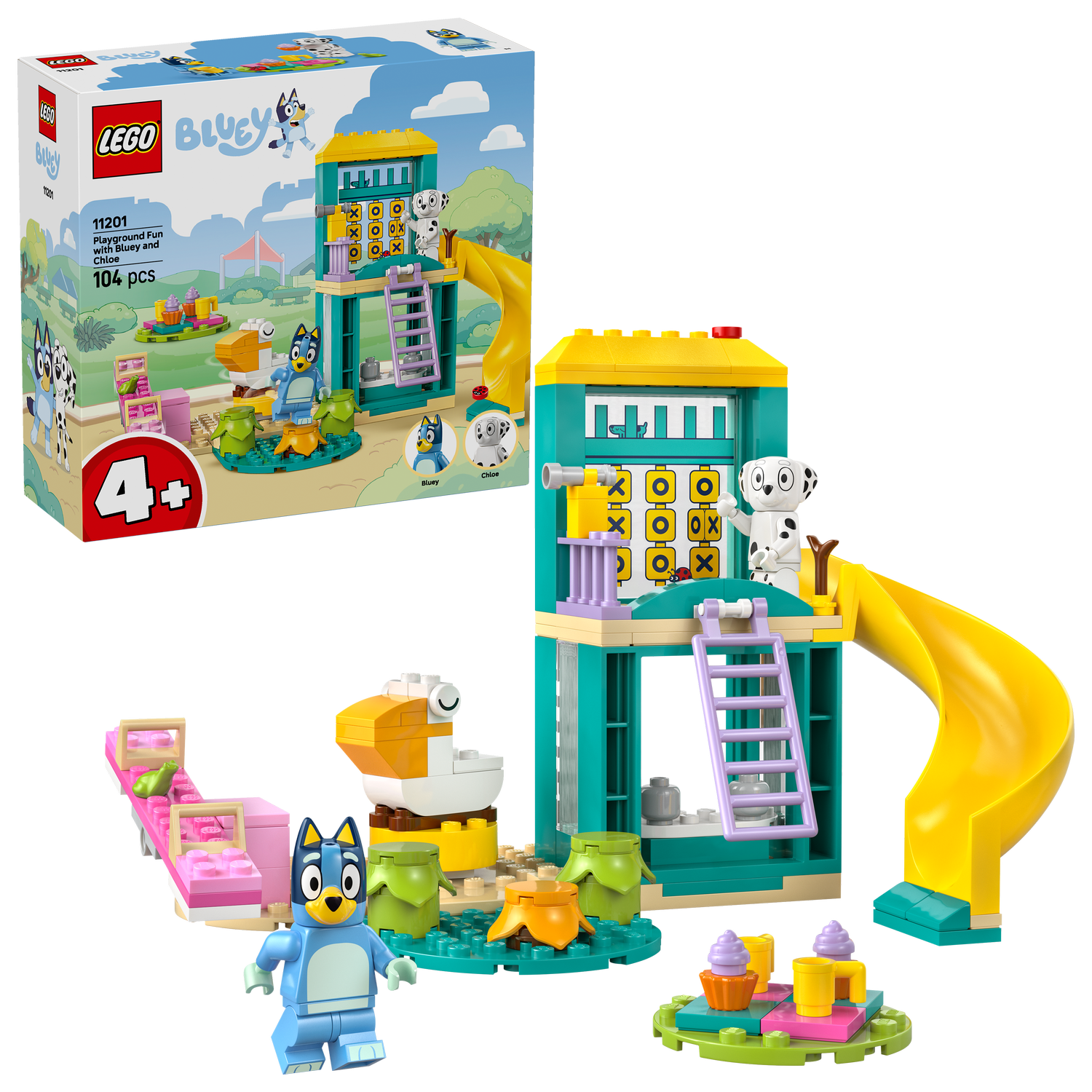 LEGO® Bluey Playground Fun with Bluey & Chloe