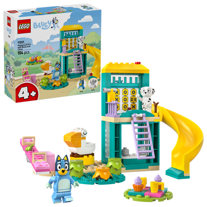 LEGO® Bluey Playground Fun with Bluey & Chloe