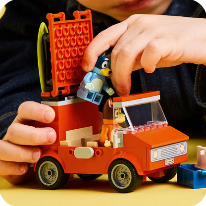 LEGO® Bluey: Bluey’s Beach & Family Car Trip