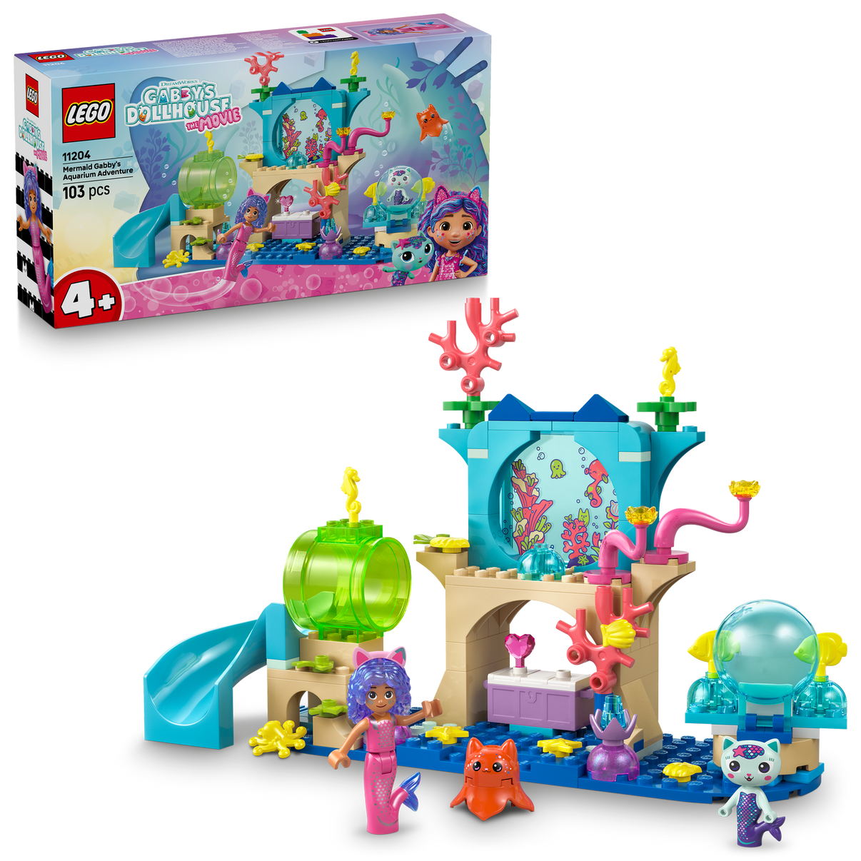 LEGO® Gabby’s Dollhouse Mermaid Gabby’s Aquarium Adventure