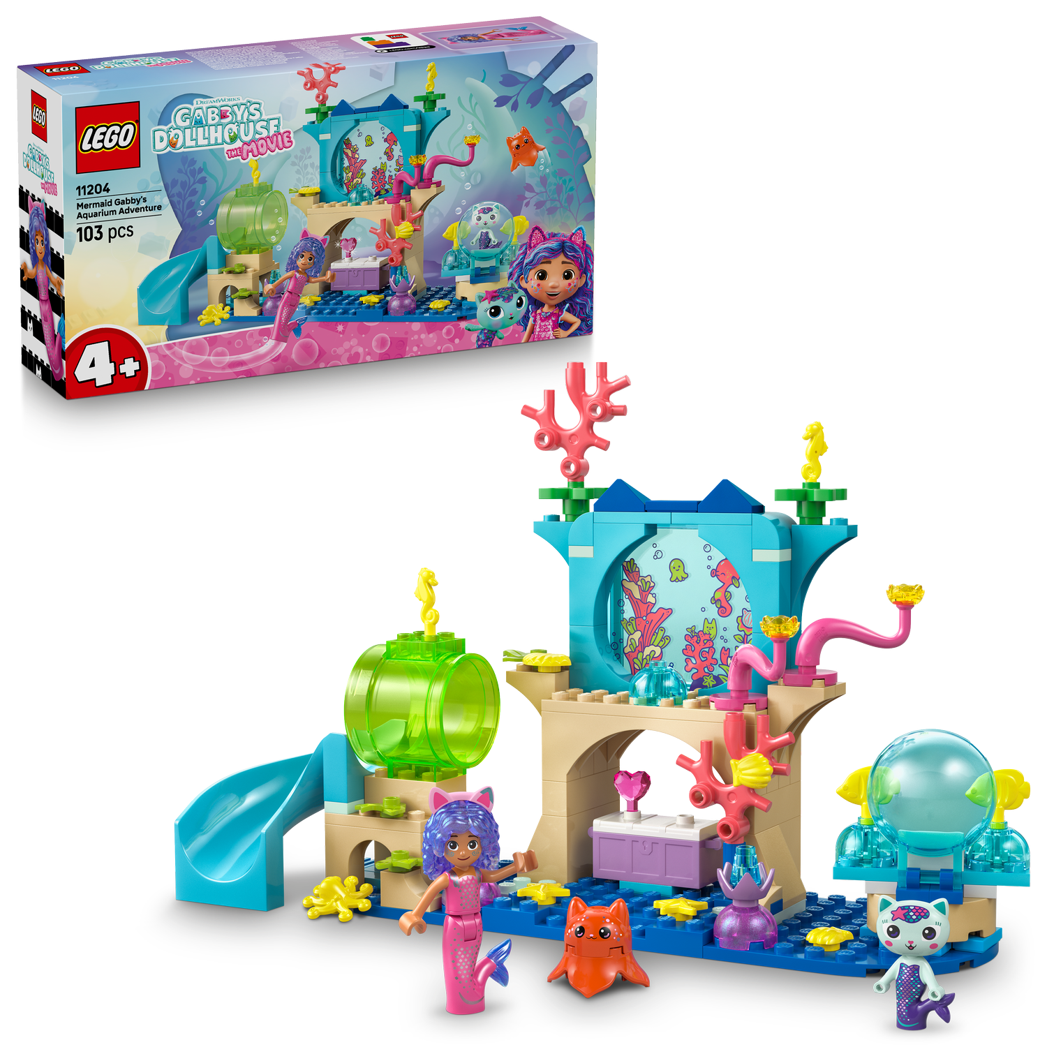 LEGO® Gabby’s Dollhouse Mermaid Gabby’s Aquarium Adventure
