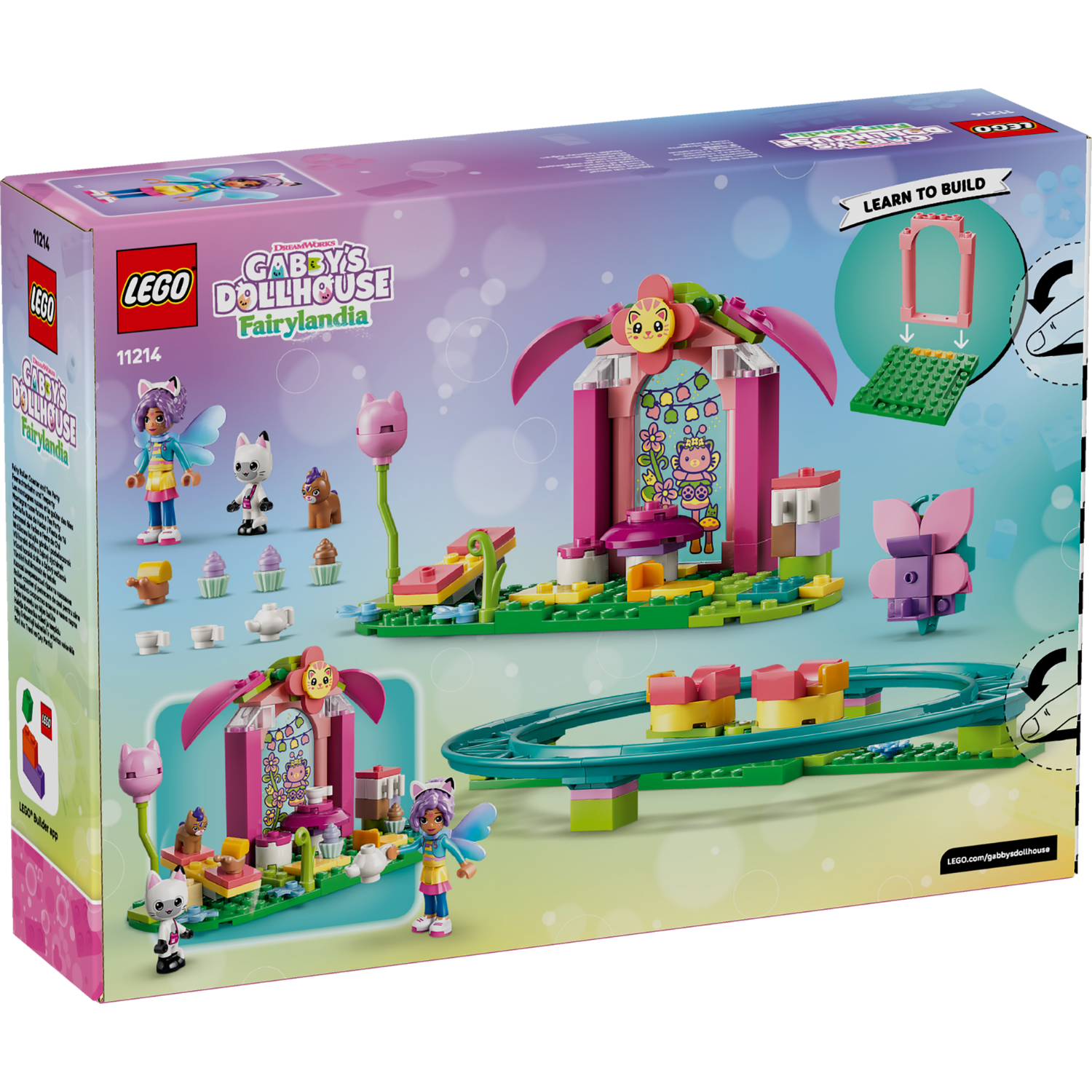 LEGO® Gabby’s Dollhouse Fairy Roller Coaster and Tea Party