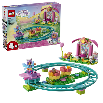 LEGO® Gabby’s Dollhouse Fairy Roller Coaster and Tea Party