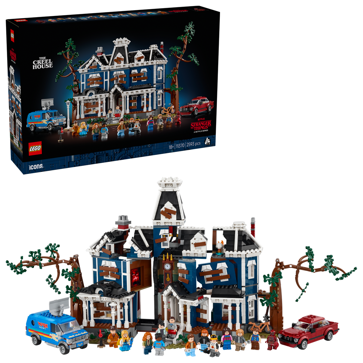 LEGO® Icons Stranger Things: The Creel House