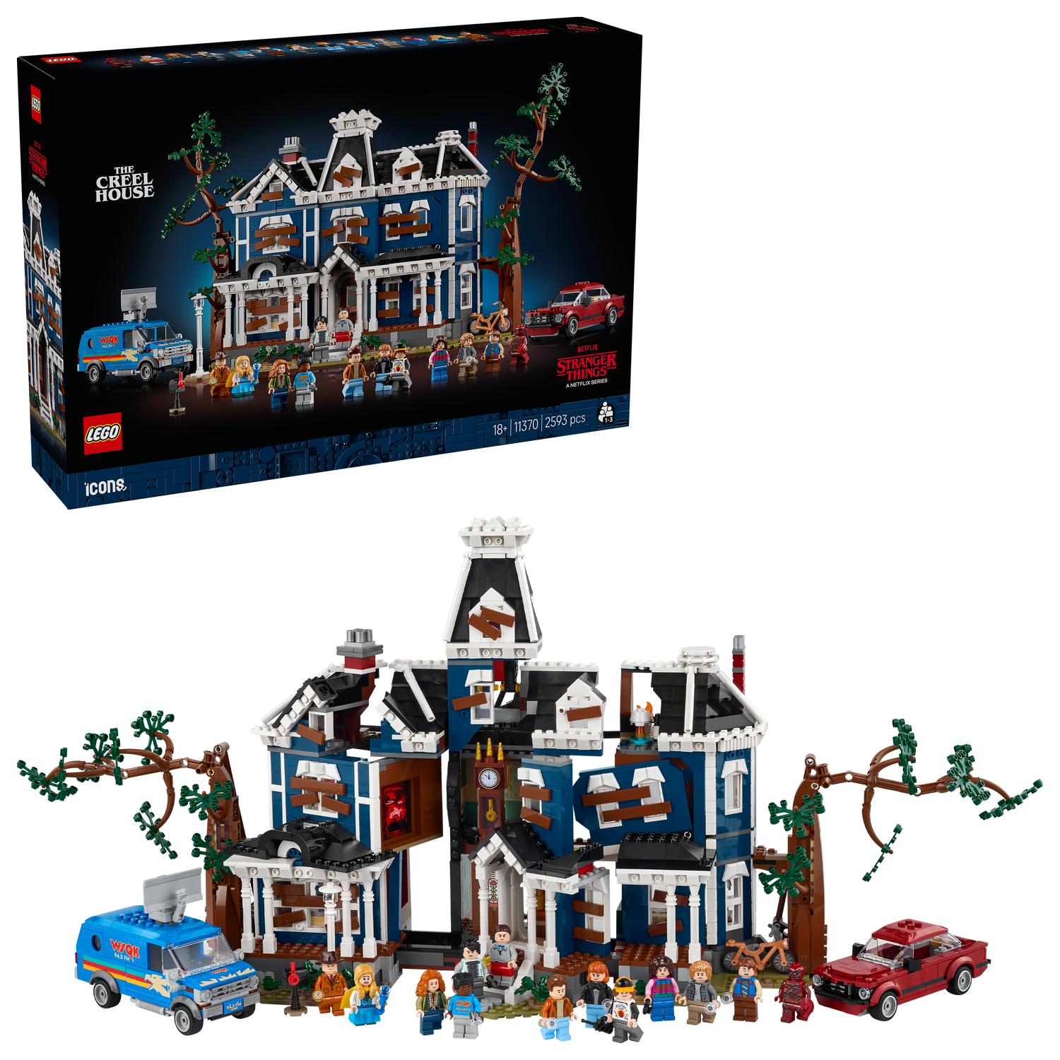 LEGO® Icons Stranger Things: The Creel House