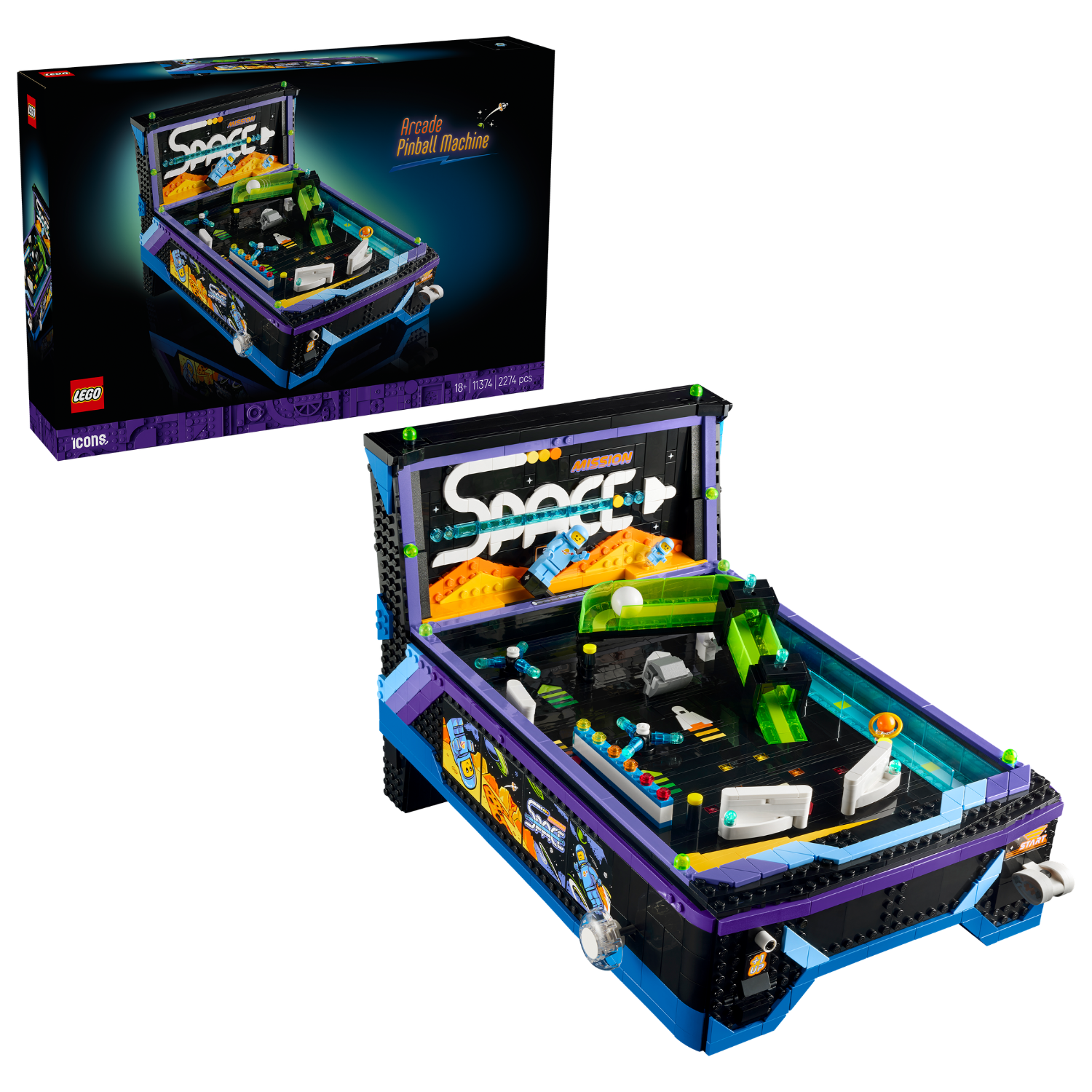 LEGO® Icons Arcade Pinball Machine