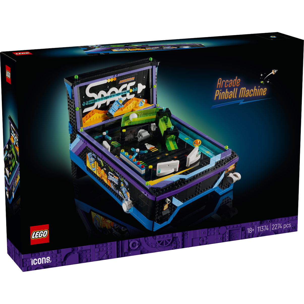 LEGO® Icons Arcade Pinball Machine