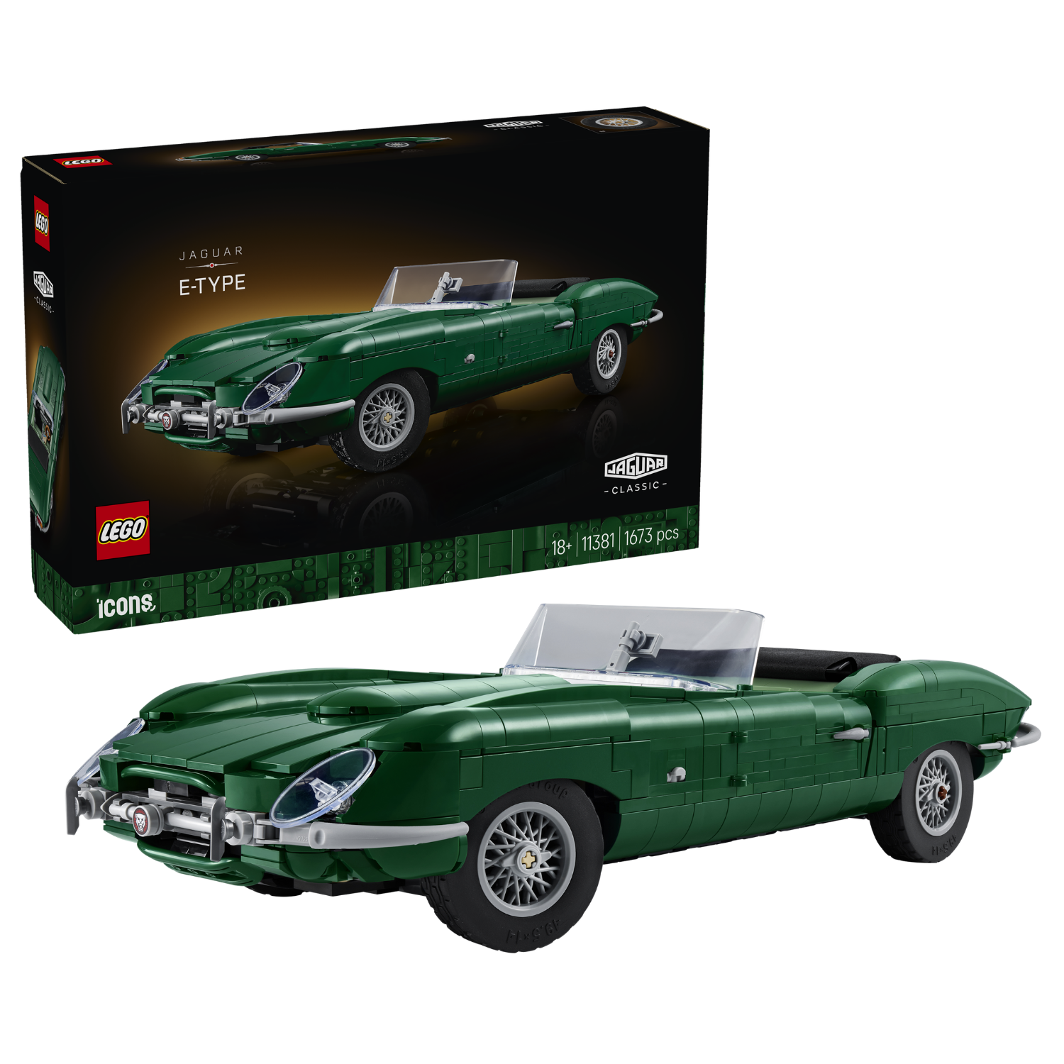 LEGO® Icons Jaguar E-Type