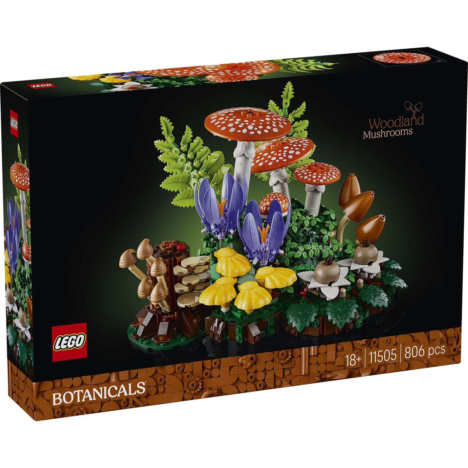 LEGO® Botanicals Woodland Mushrooms