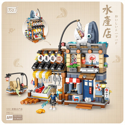 Japanese Street Scene Bricks, Stunning Debut!