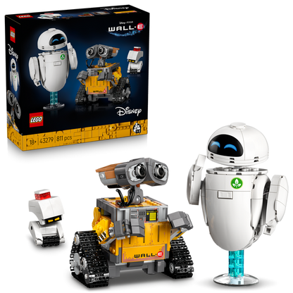 LEGO® Disney and Pixar WALL-E and EVE