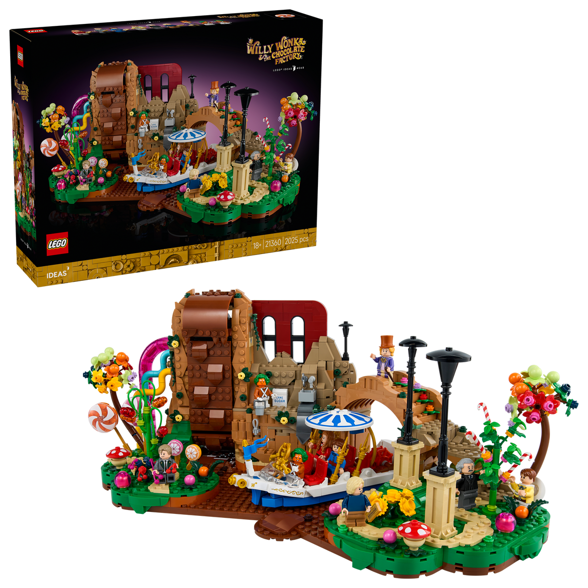 LEGO® Ideas Willy Wonka & the Chocolate Factory