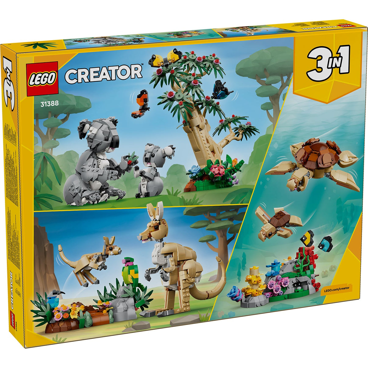 LEGO® Creator Wild Animals: Family of Koalas