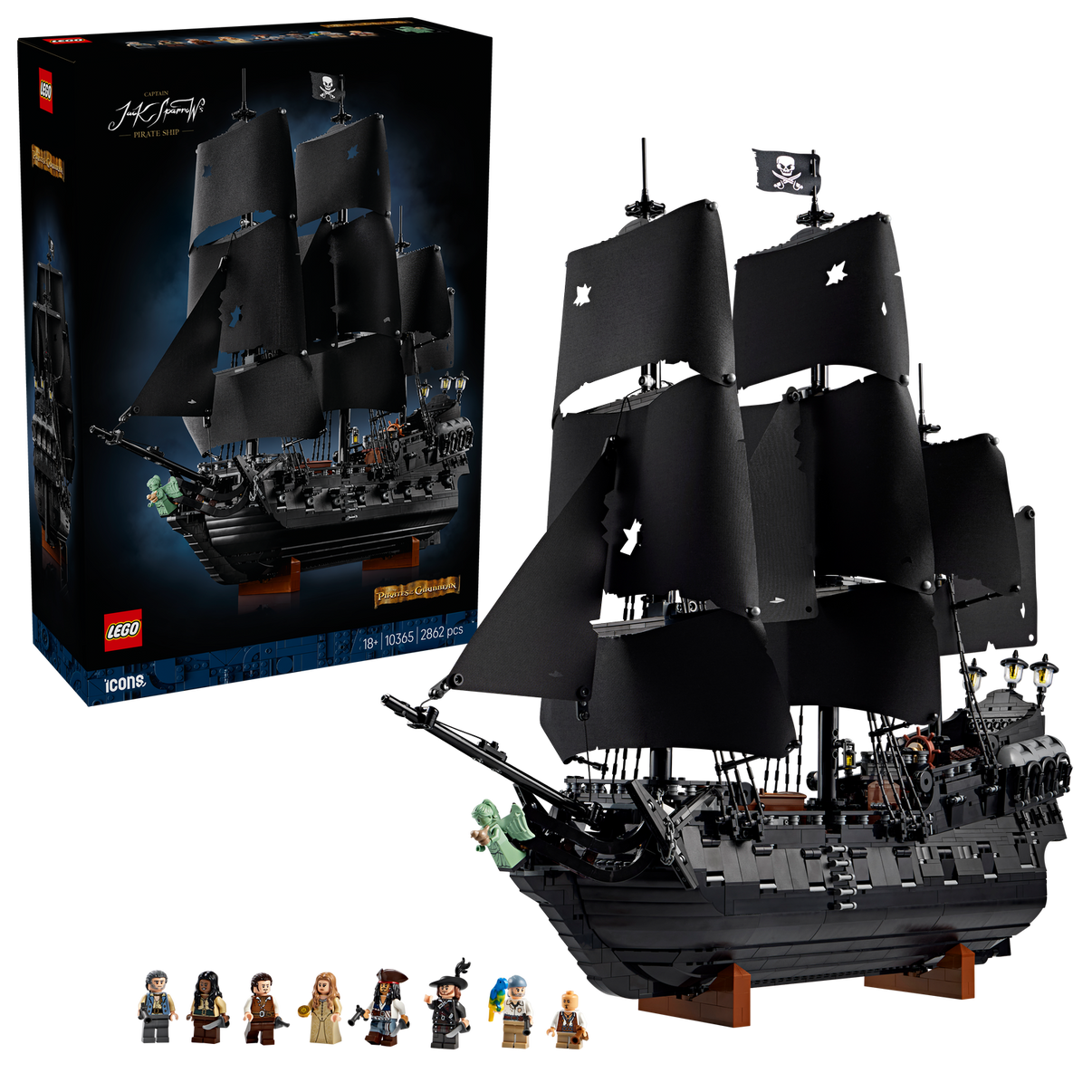 LEGO® ICONS™ Captain Jack Sparrow’s Pirate Ship