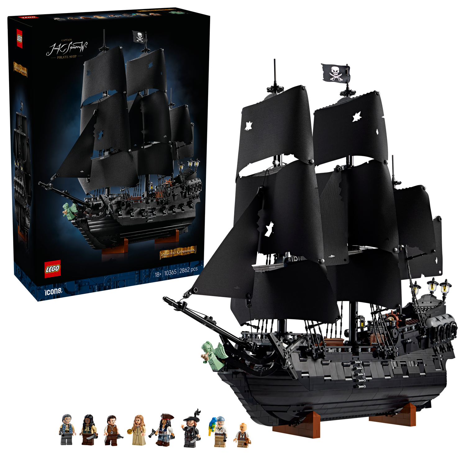 LEGO® ICONS™ Captain Jack Sparrow’s Pirate Ship