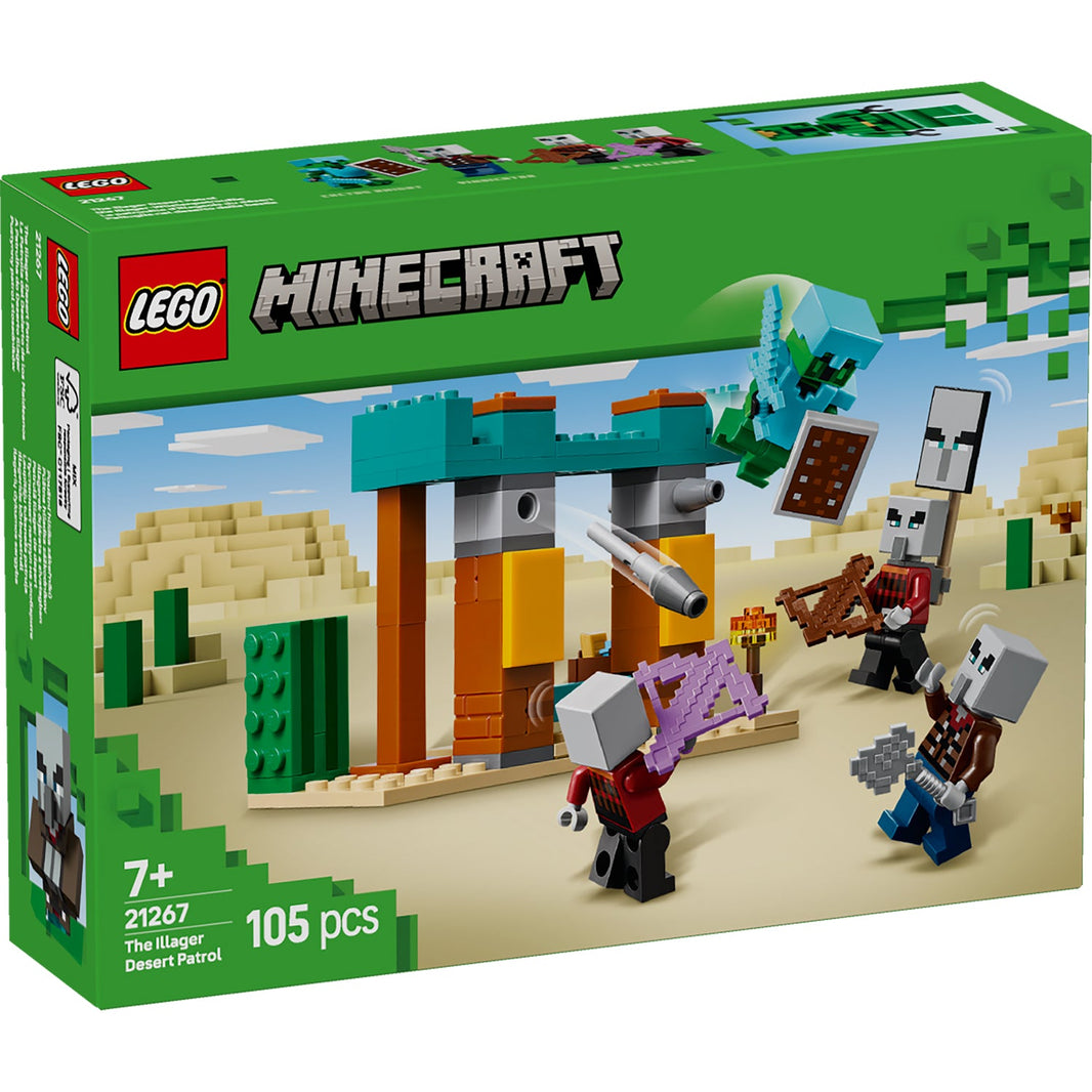 LEGO® 21267 Minecraft® The Illager Desert Patrol
