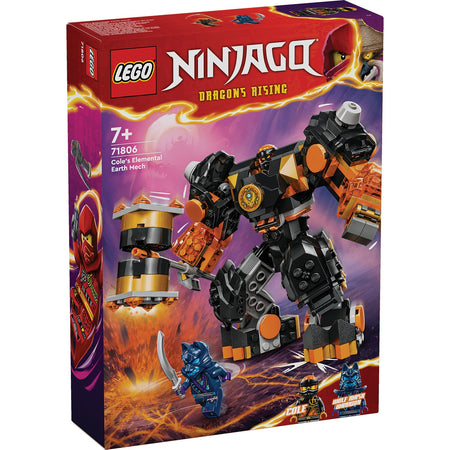 LEGO 71806 NINJAGO® Cole’s Elemental Earth Mech