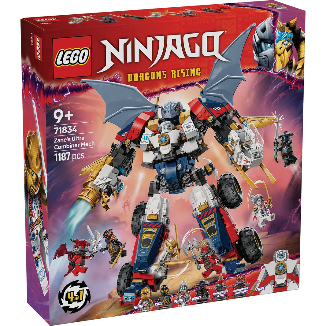 LEGO® 71834 NINJAGO® Zane’s Ultra Combiner Mech